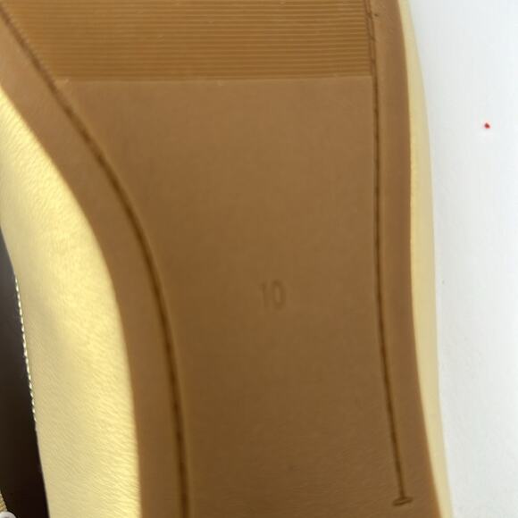 Old Navy Women’s Gold  Soft Ballet Flat Sz 10 - Picture 8 of 11